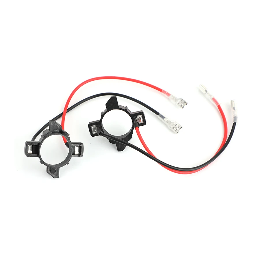 

2pcs LED H7 Bulb Holder Adapter LED Headlight Headlamp H1 Base Adapter for Volkswagen Caddy