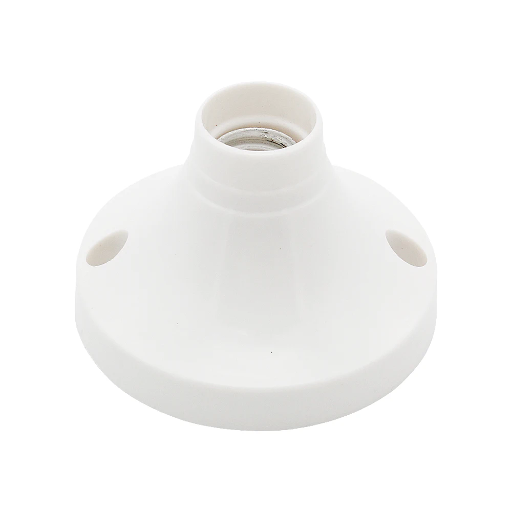 Настенный пластиковый винтовой светильник E14 держатель для лампы Домашний