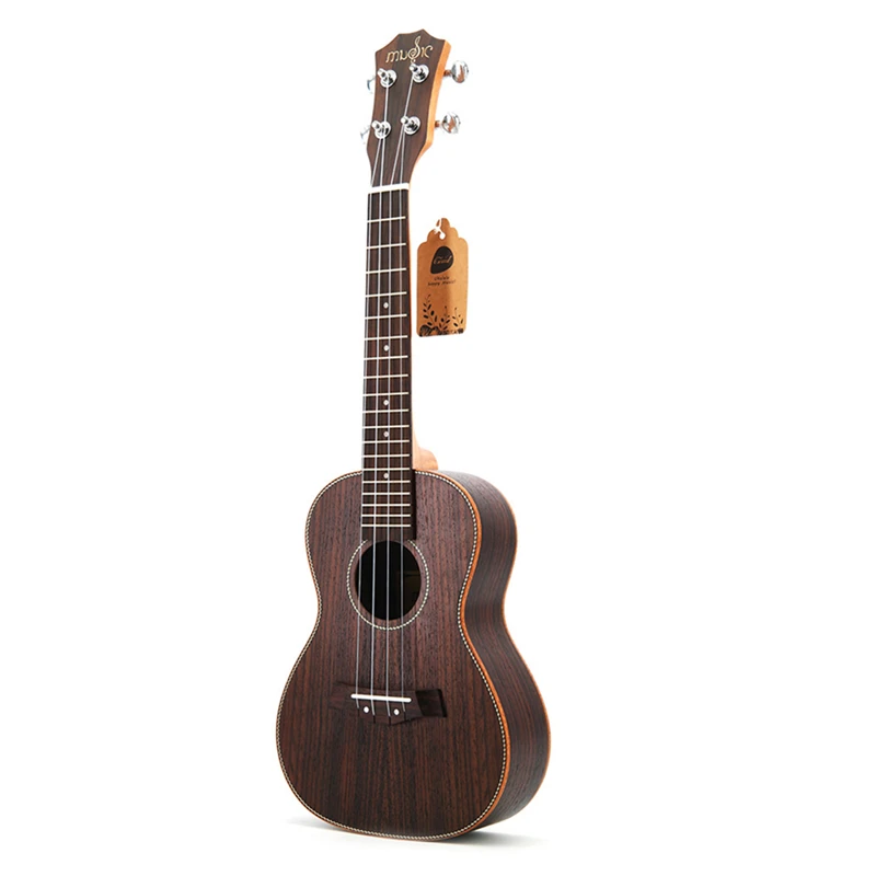 23 дюйма укулеле концерт полный палисандр Гавайская 4 струны маленькая гитара