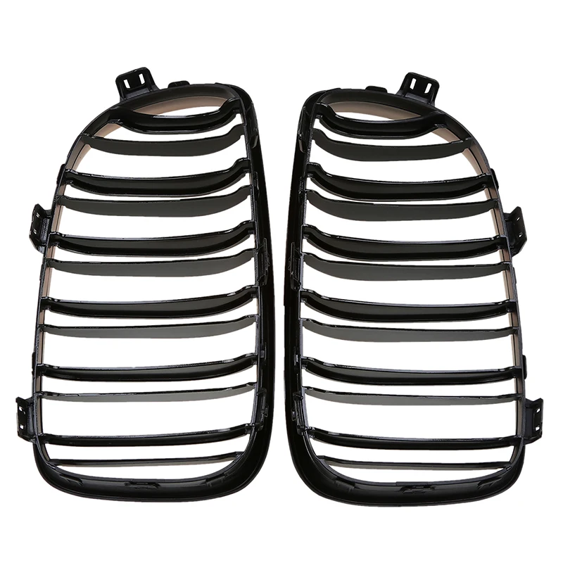 POSSBAY матовая черная крышка двойная линия передний капот центральный гриль