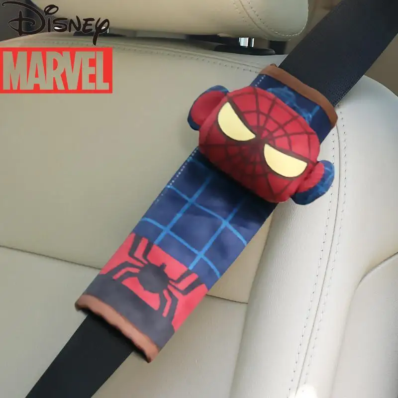 

Disney Marvel Captain America Superman Car Seat Belt Shoulder Cover Extended Shoulder Cover Car Interior Anti-stroke Decoration