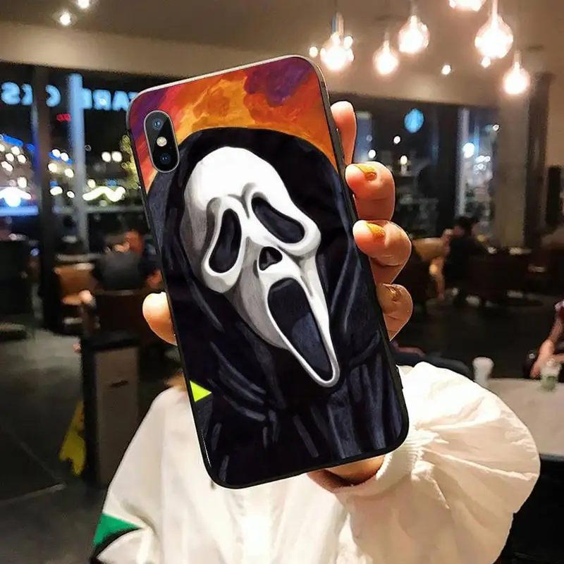 

Ghostface horror Scream movie Phone Case for iPhone 11 12 pro XS MAX 8 7 6 6S Plus X 5S SE 2020 XR