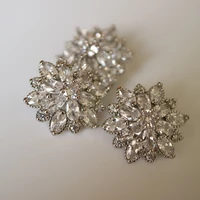 5pclot diy crystal buttons cubic zirconia button for coat decorative cz sewing buttons for cashmere knit cardigan