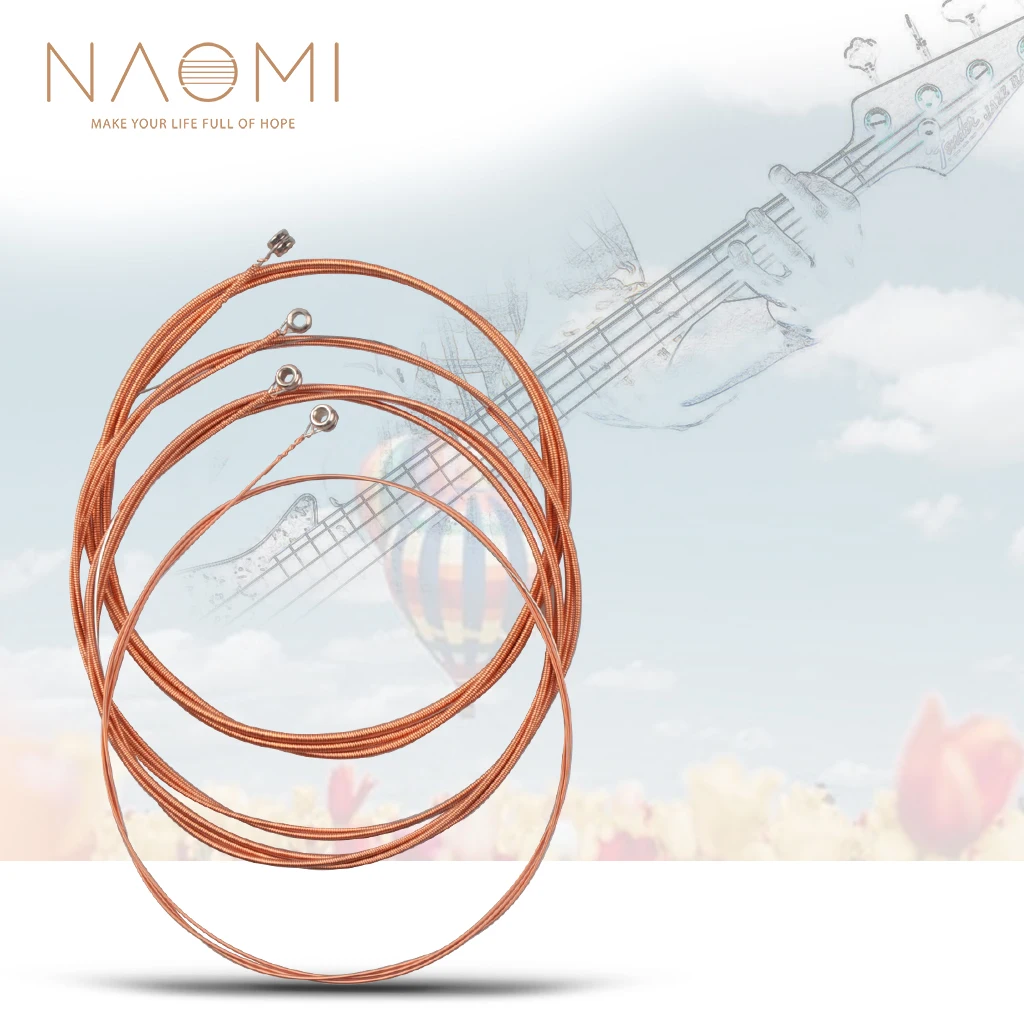 Alice акустические басовые струны A618-L никелевый сплав обмотки 0 040-0 95 дюйма для