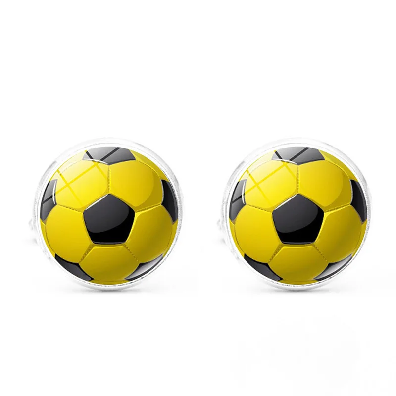 

Features World Cup Football Suits Cufflinks Fashion Men's Shirts Cuff Links Best Gift
