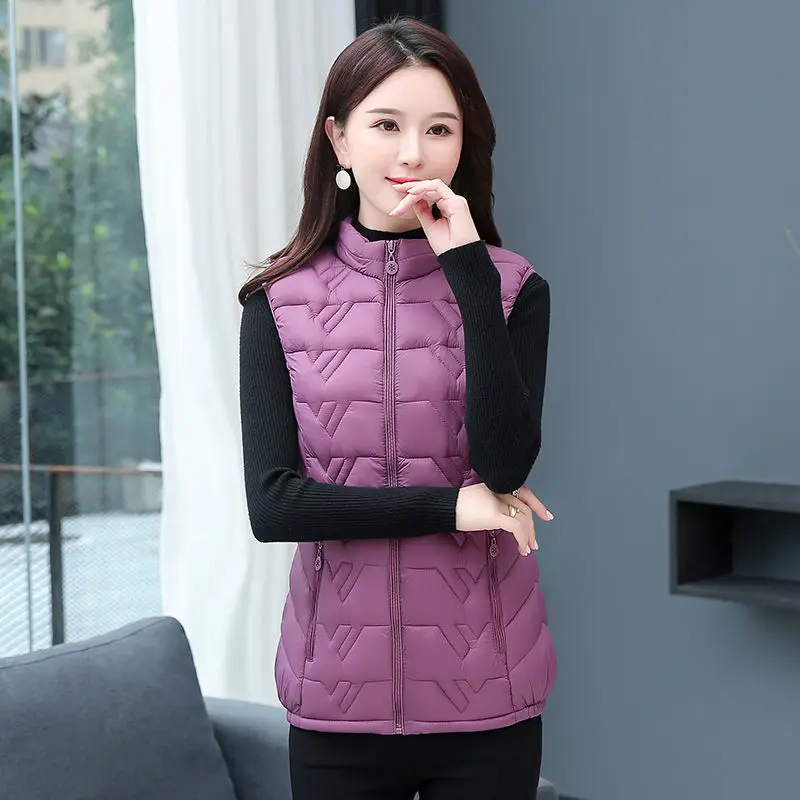 Женская куртка жилет осень зима хлопок для женщин с коротким рукавом комплект