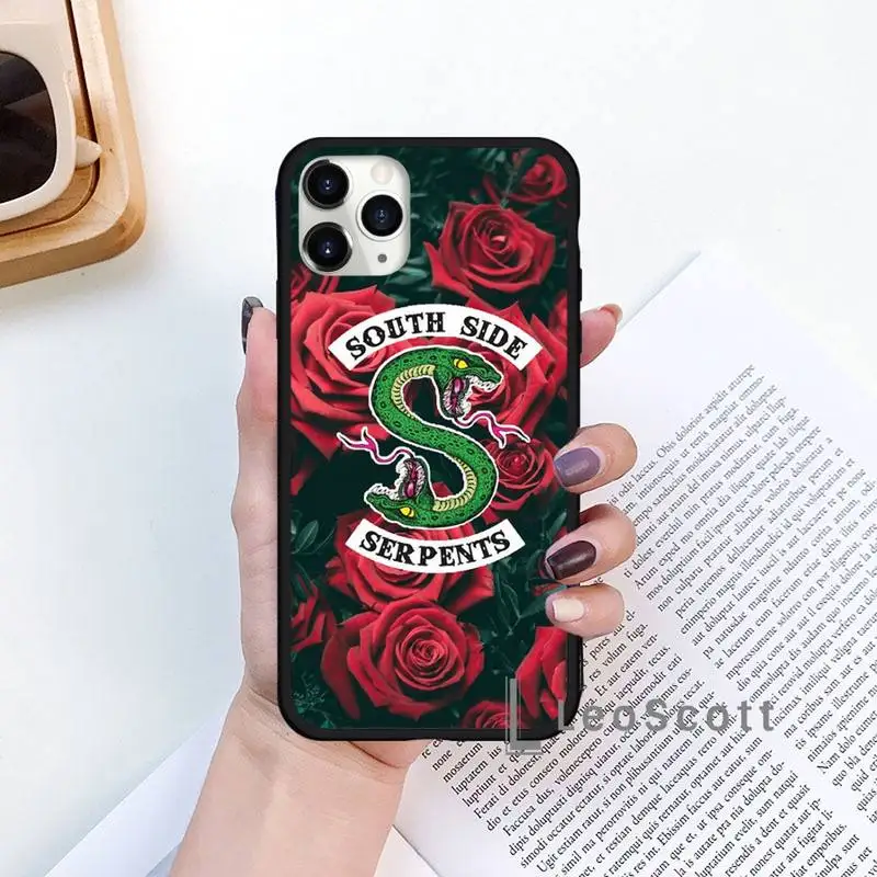 

TV Riverdale Southside Serpents Phone Cases for iPhone 11 12 mini pro XS MAX 8 7 6 6S Plus X 5S SE 2020 XR