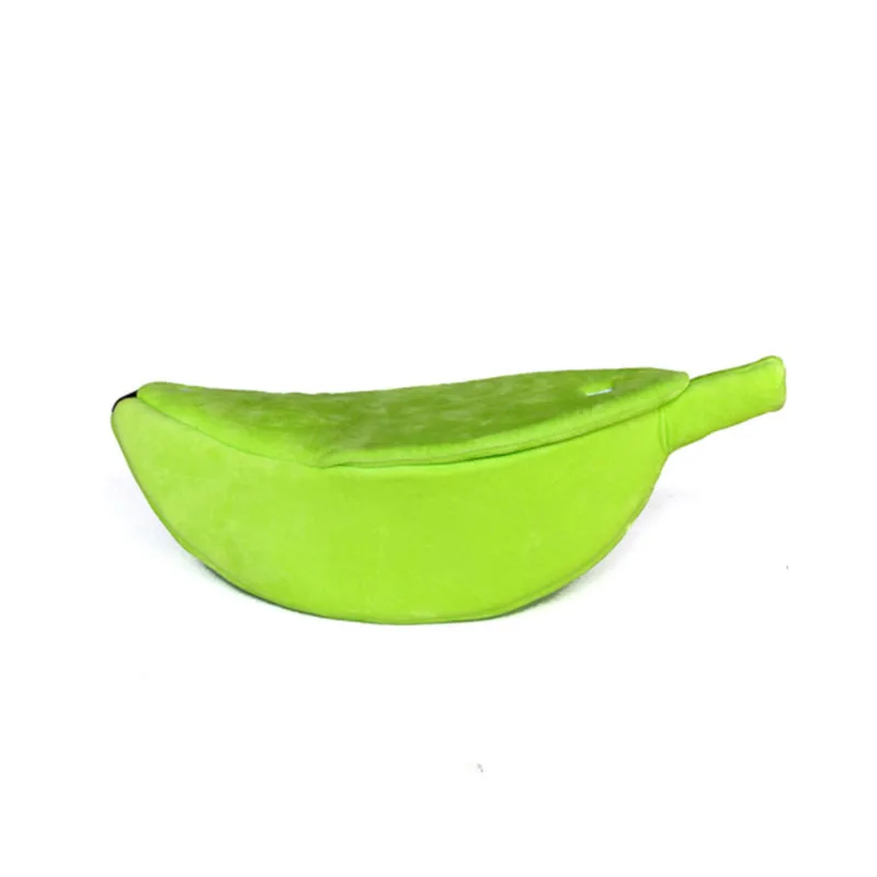 Банан кошка кровать Дом Уютный милый банан щенок Подушка Питомник теплая