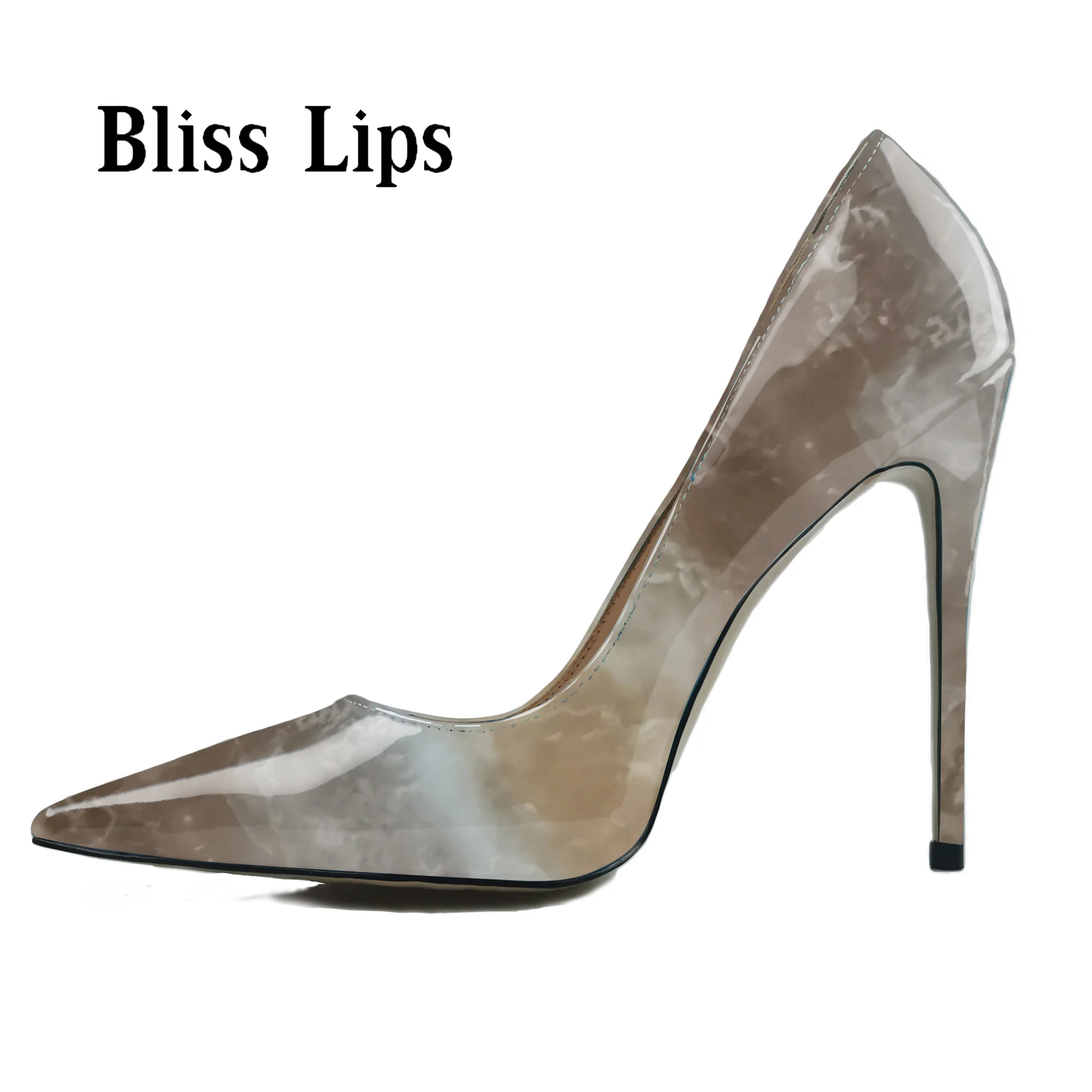 

Red Bottom Rainbow High Heels Shoes Women Sexy Stilettos Pumps Wedding Shoes Pointed Toe Shoes Bag Set Party In Women Size 34-45