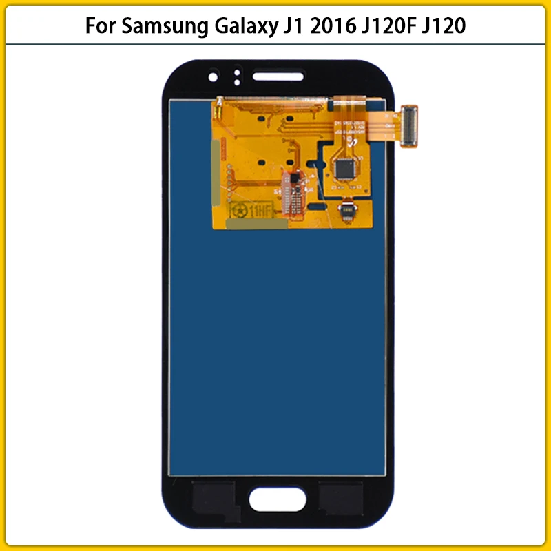 

Tested 4.5 For Samsung Galaxy J1 2016 J120F J120DS J120 LCD Display Touch Screen Replacement Digitizer J120 LCD Screen