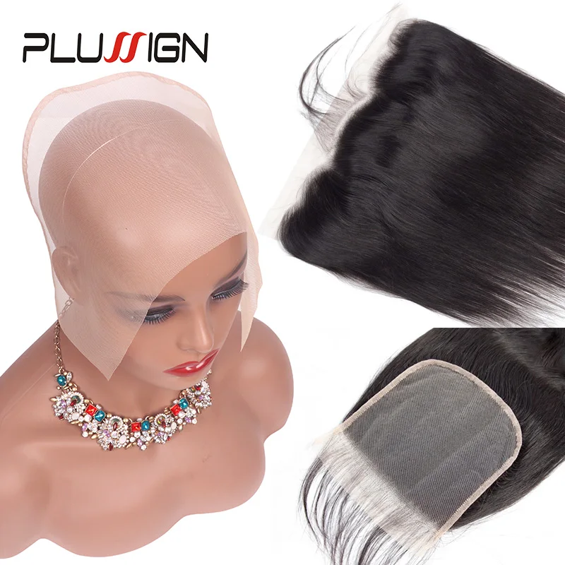 Вентиляционная игла Plussign 1-2/2-3/3-4 с 4*4 13*4 Hd кружевной сеткой для изготовления