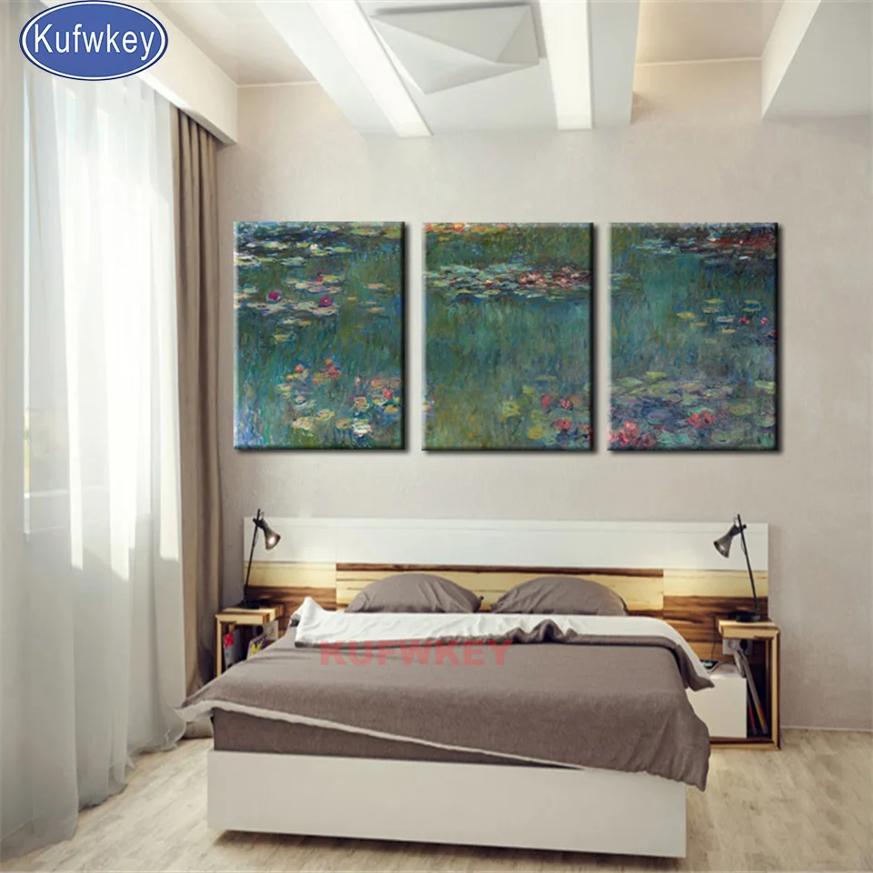 

3 piece Never fade flower Impressionism diamond painting full square mosaic set new diamond embroidery wonderful gift,