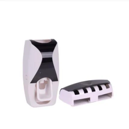 Green 1 шт. держатель зубной щетки Автоматический Дозатор зубной пасты соковыжималка настенный держатель для ванной комнаты Аксессуары для ванной комнаты Набор - Цвет: Green