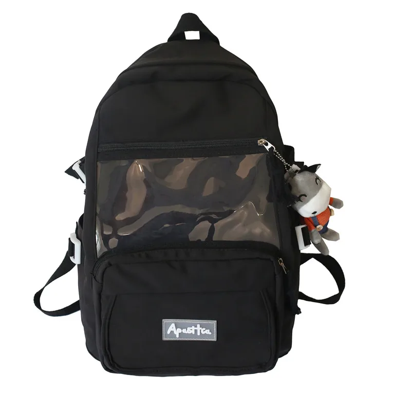 

Waterproof Nylon Women's Backpack Large-capacity Female Backpack for School Teenager Girls Schoolbag Korean Harajuku Ulzzang New
