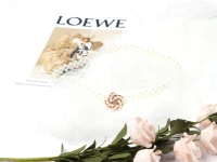 weave white beads ladies belt swirl rhinestone gold round buckle pearl waist elastic decorative stretch cummerbund for dress