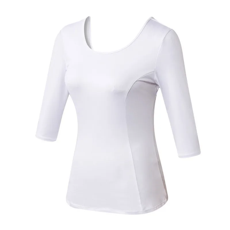 Женская рубашка быстросохнущая впитывающая влагу дышащая с длинным рукавом