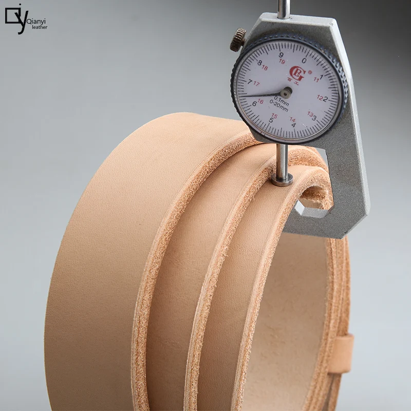 Ремень из кожи ремень крупного рогатого скота кожаный первичного цвета для