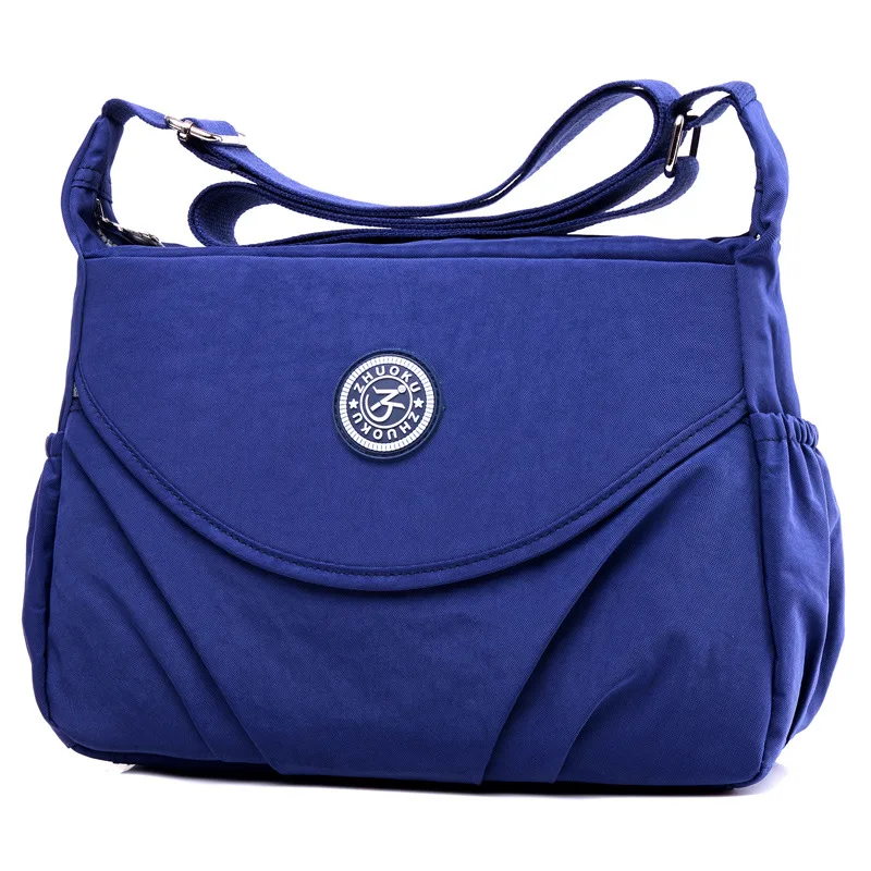 Новинка 2020 сумки через плечо на одной молнии и нейлоновая Водонепроницаемая