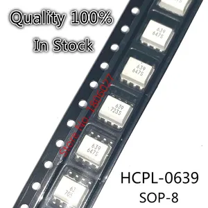 Send free 5PCS HCPL0639 HCPL-0639 639 0639 SOP-4 Optocoupler Isolator