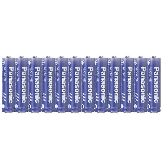 

8pcs/lot Panasonic 1.5V AAA Alkaline Battery Camera Toys Remote Control Primary & Dry Batteries Cell 10-year shelf life