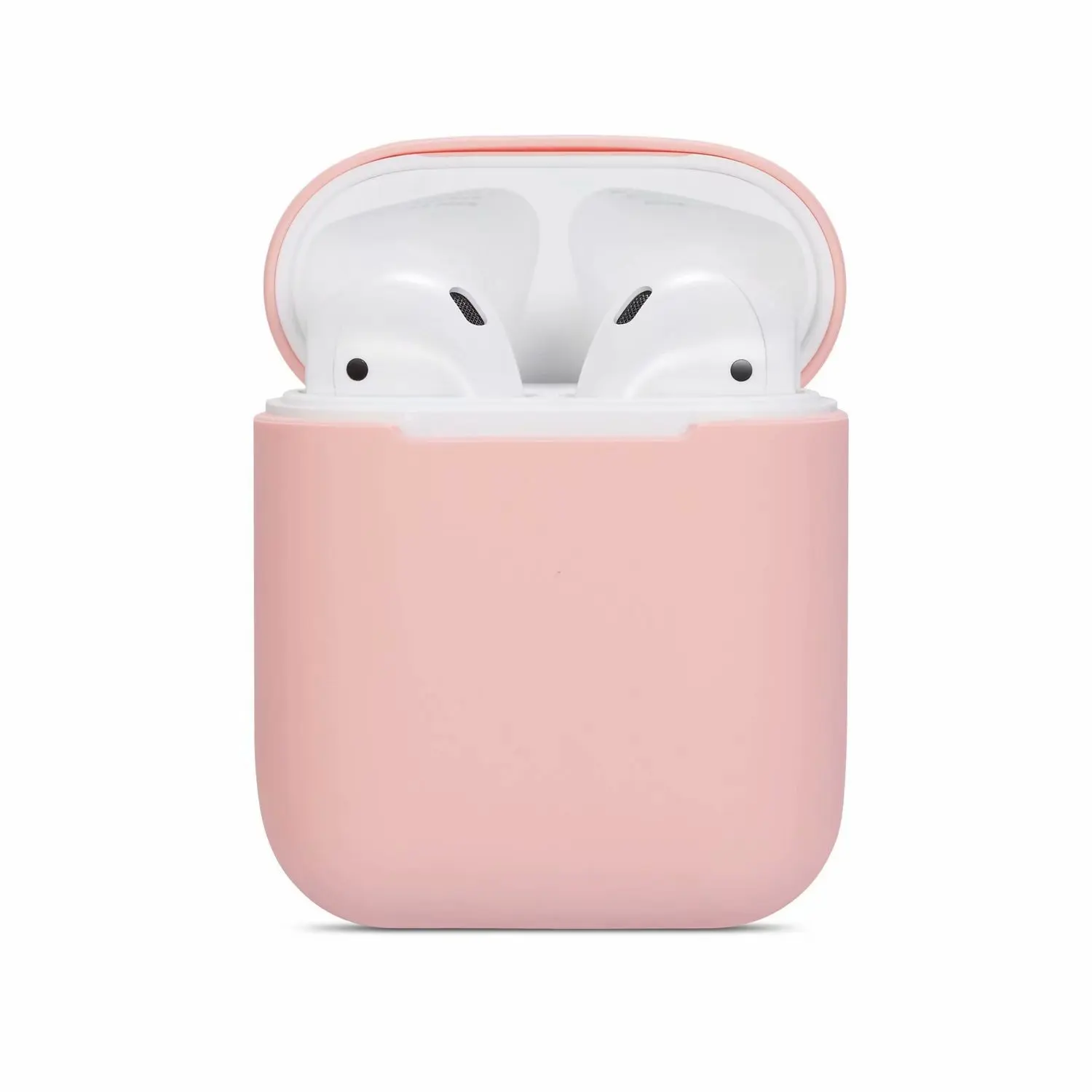 AB7 silicon case Для AirPods чехол с милым брелком Единорог/мини конфеты фрукты аксессуары чехол s Для Air pods 2 Силиконовый беспроводной чехол для наушников - Цвет: AB7 silicon case