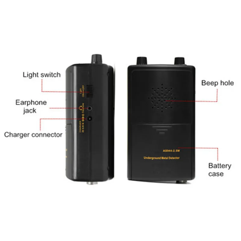 

AS944 gold diamond detector searching machine Best Scanner Tester long range metal detector depth detection mining prospecting