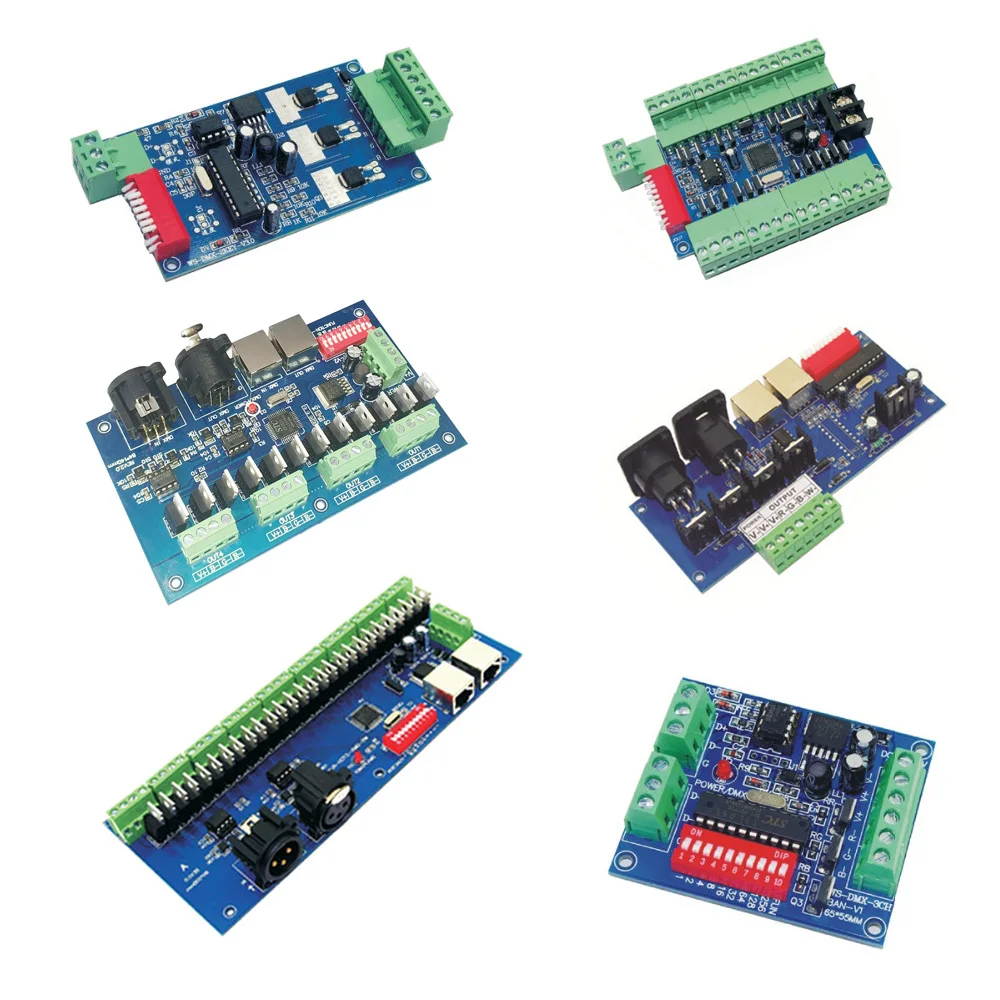 DMX512 3CH 4CH 6CH 8CH 12CH 18CH 24CH 27CH светодиодный контроллер постоянного напряжения общий