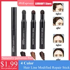 4 цвета, Модифицированная ремонтная палочка для волос, стилус, тени для волос, водостойкая лента для волос, сменная пудра для тонкого лица, Накладка для волос