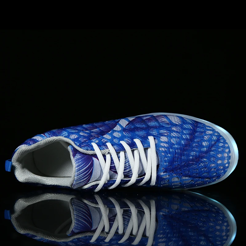 Светодиодная обувь IGxx для мужчин и женщин светодиодный светильник с цветами