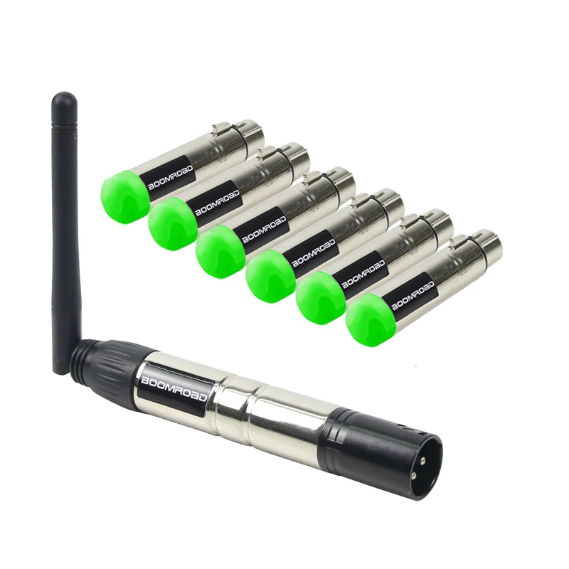 2 4G Беспроводной передатчик приемника 3 Pin XLR DMX контроллер для диско ди-джей