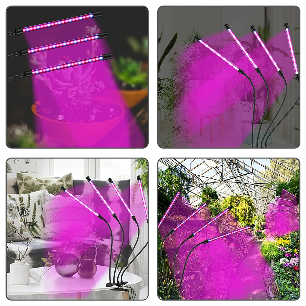 

LED Grow Light USB LED Plant Lamp Full Spectrum Phyto Lamp For indoor Vegetable Flower Seedling