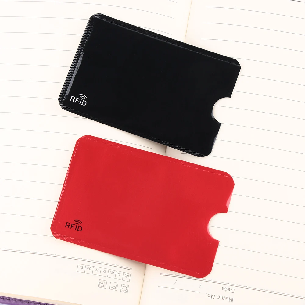 5 шт. анти Rfid кошелек кредитные карты ID Bank Чехол для карт держатель смарт NFC