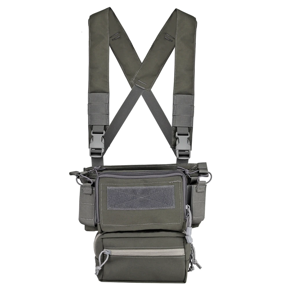 Wolf Grey with pouch Армейская тактическая сумка Armor нагрудный жилет X Жгут винтовка Пистолетная обойма сумка CRX охотничье оборудование аксессуары нагрудные установки - Цвет: Wolf Grey with pouch