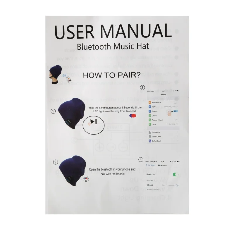Зимняя новинка, теплая шапочка для верховой езды, Беспроводная Bluetooth умная шапка, гарнитура, наушники, динамик, микрофон, Bluetooth, велосипедная шапка для велоспорта, шапка s