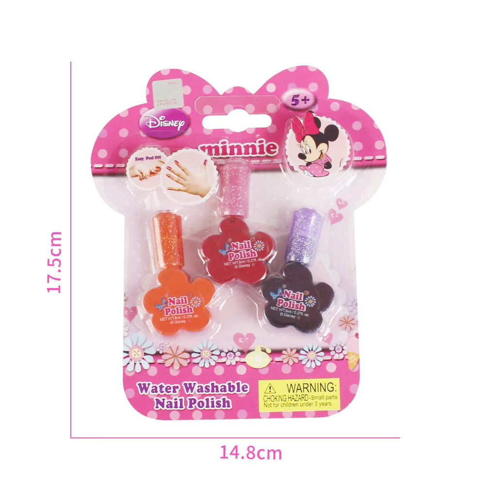 Disney Принцесса Детская косметика игры для макияжа девочек Игрушка Минни Маус лак
