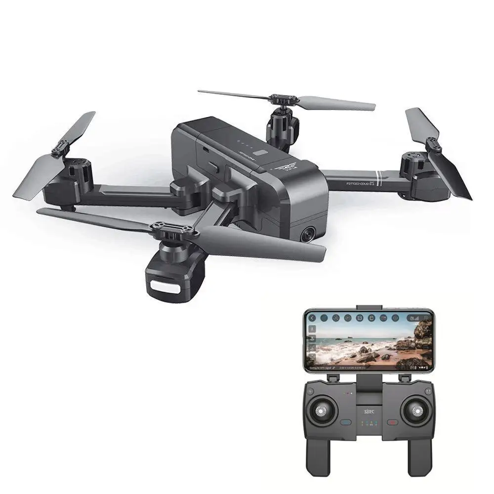 Дрон Квадрокоптер DishyKooker SJRC Z5 Wifi FPV с камерой 1080P двойной GPS динамическое