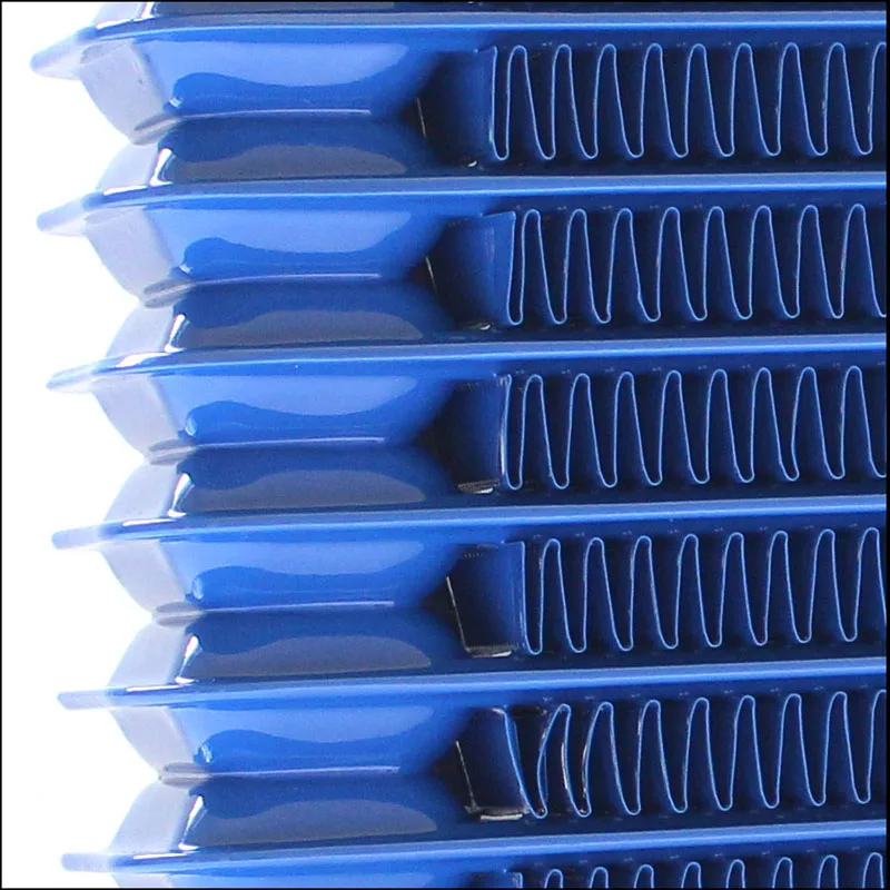 Универсальный 13-рядный СИНИЙ Масляный радиатор с интерфейсом AN10 масляного