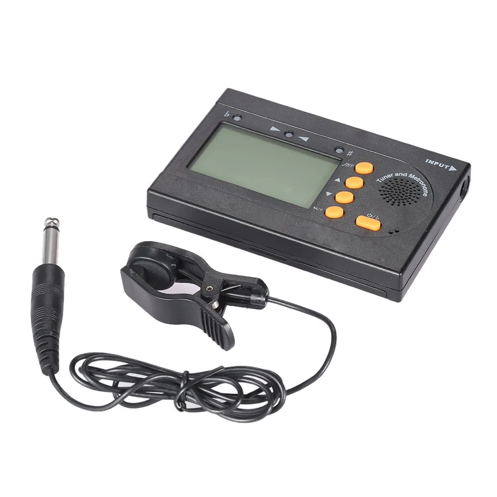 Новый стиль гитарный тюнер Хроматическая фотомагнитола портативный прибор для