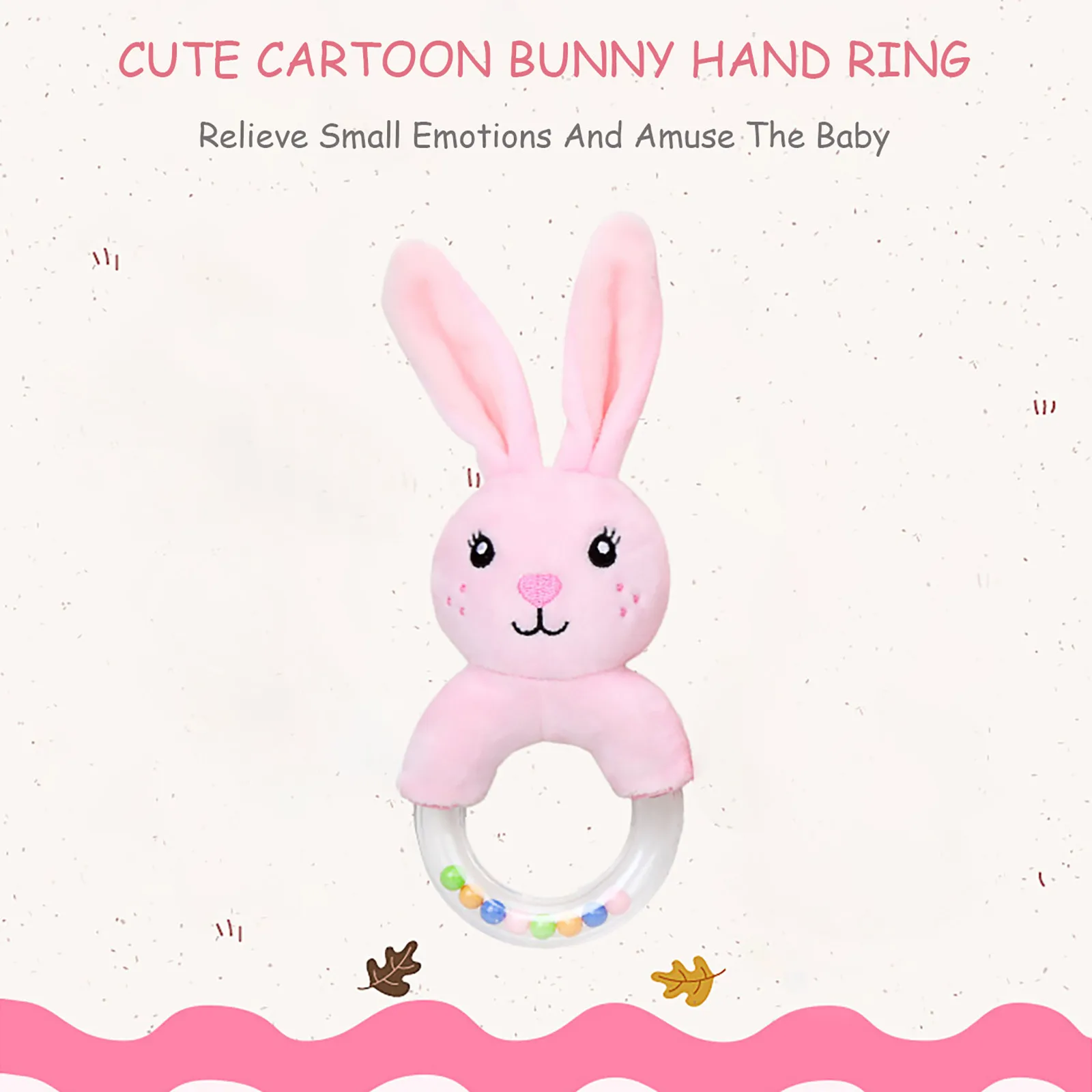 

Cute Baby Rattle Toys Rabbit Music Hand Bells Plush Toy Baby Cartoon Bed Toys Early Educational Toy For Newborn Gift 0-24 Months