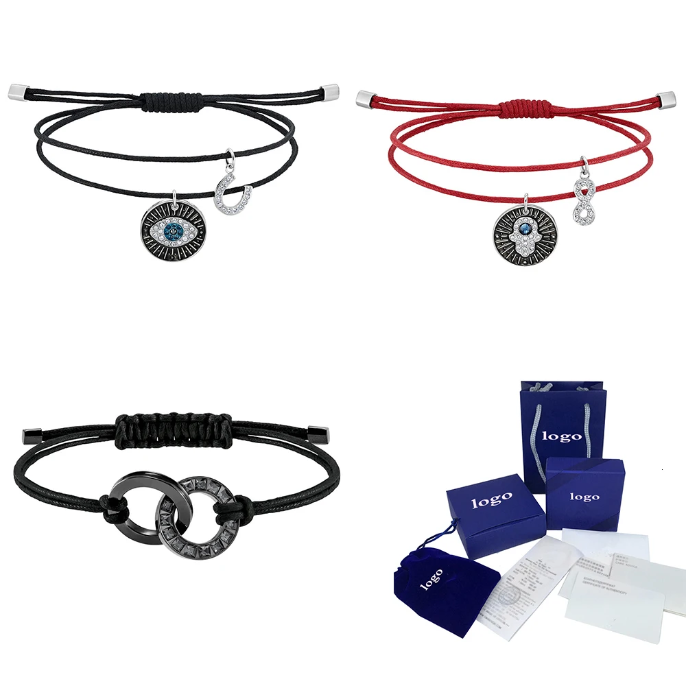 Модный красный черный ручной браслет браслеты для пар бесплатно в стиле бохо панк хип хоп подарки на день