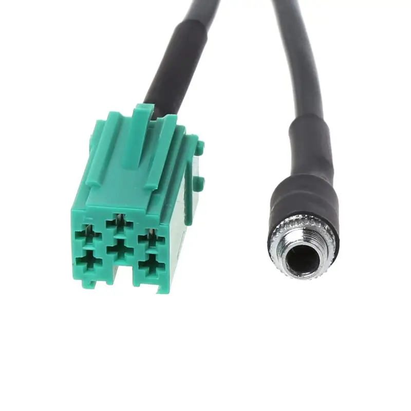 

Mini-iso 3.5mm Female Jack Cable Adapter Cable For Renault Clio Megane Scenic 2005-2012 Radio CD player