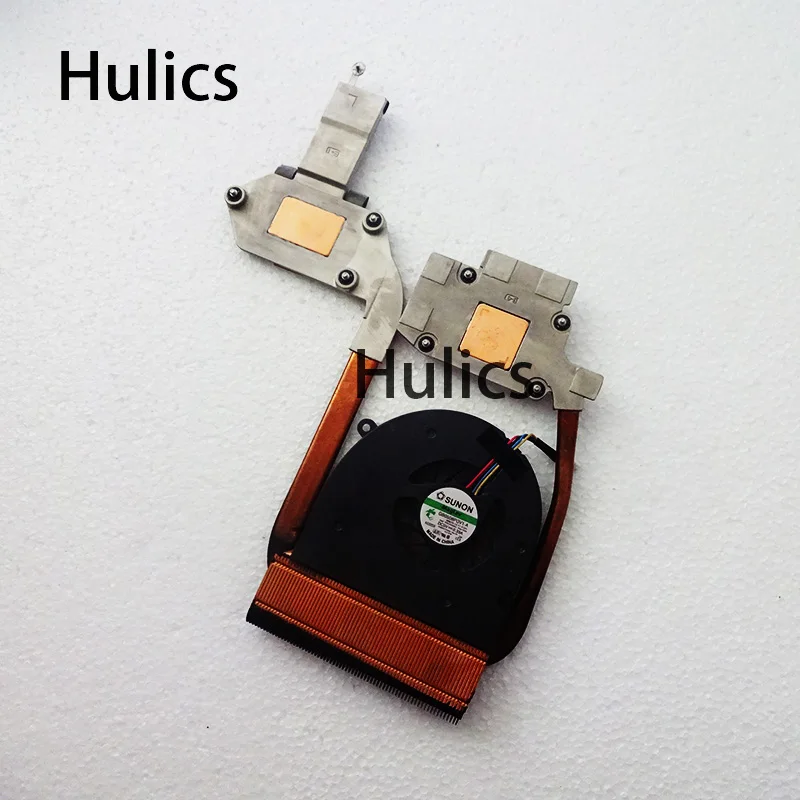 Hulics Оригинал для DELL XPS 1645 радиатор с вентилятором CN-0RVK8X 0RVK8X RVK8X FBRM5005010 CN-0W520D W520D