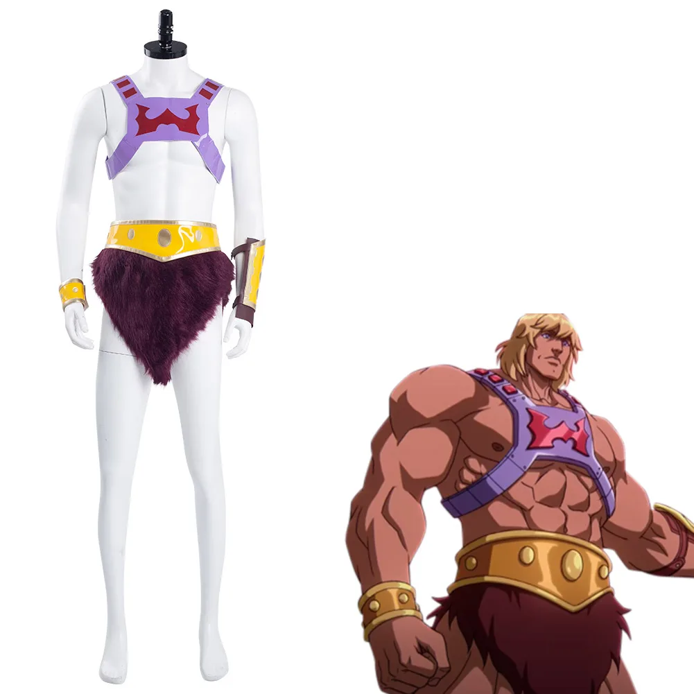 

Masters of the Universe: Revelation He-Man Cosplay Costume Halloween Carnival Suit