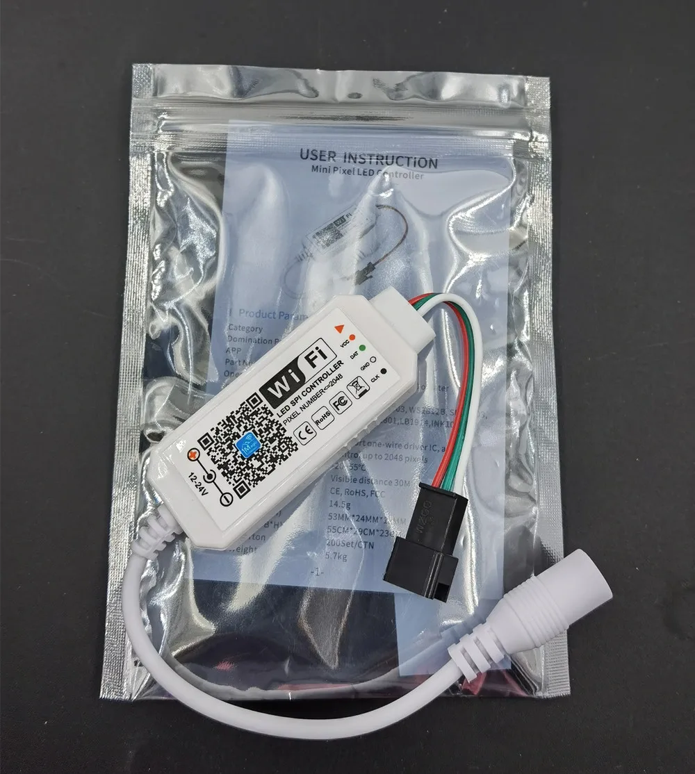 DC12 24V Magic дома светодиодный WiFi Управление iOS Android Smart Alexa Google Assistant для WS2811 SK6812 WS2812B