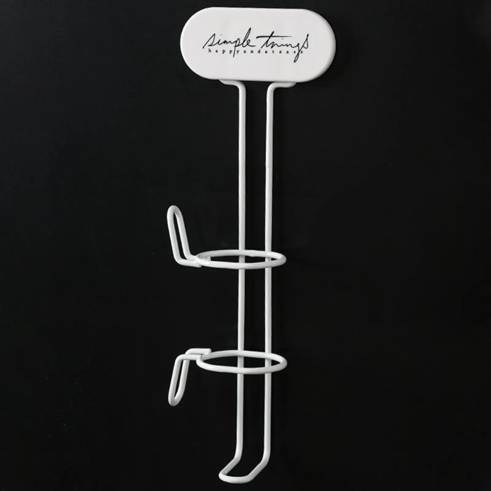 Держатель для щипцов завивки в ванную комнату настенный подставка выпрямителя