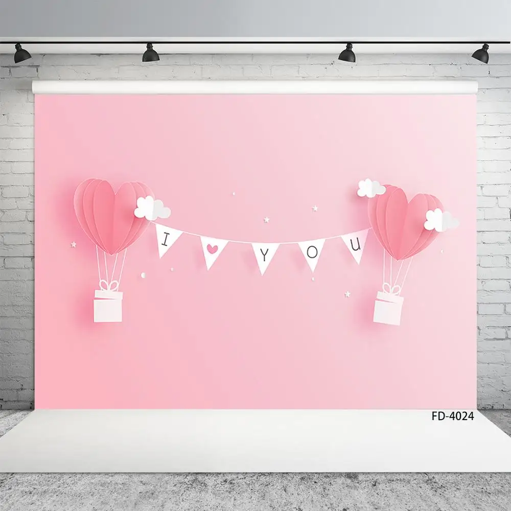 

Любовь ребенок душ ребенок портрет фотография розовая доска я люблю тебя фон для фотосессий-воздушный шар Декор Фотофон фотостудия фоновый...