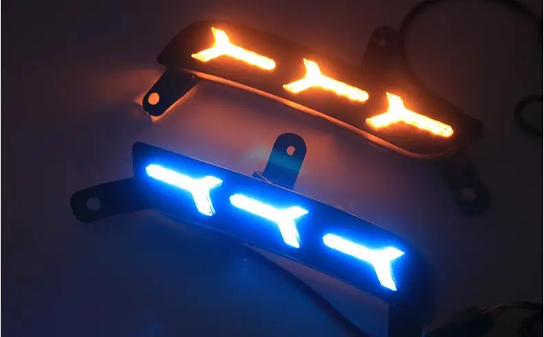 2014 ~ 2017 год автомобильный бампер для Trumpchi GS4 Дневной светильник автомобильные