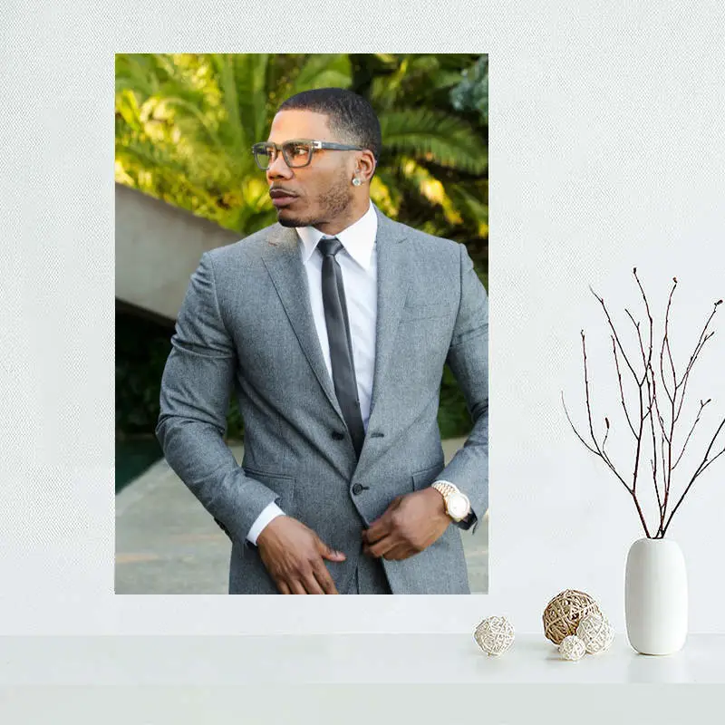 

Custom Nelly Canvas Painting Poster Home Decor Cloth Fabric Wall Art Poster