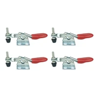 4pcs gh 201a 27kg vertical quick release toggle clamp hand clip tool set