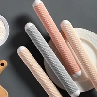 1pc plastic rolling pin designed fondant cake impression rolling pin pastry roller kitchen accessories embossing baking tools